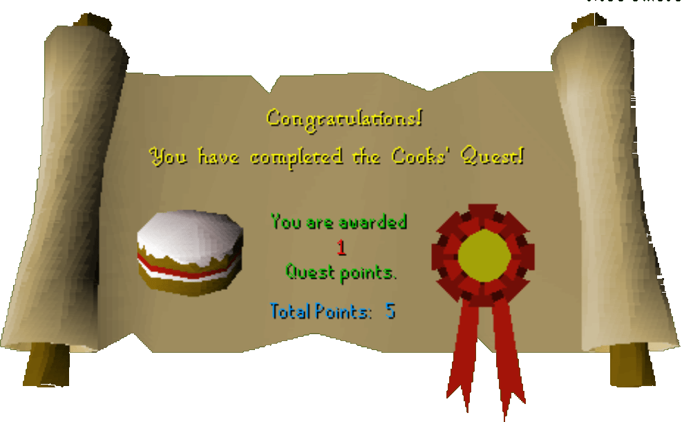 Quest Complete!