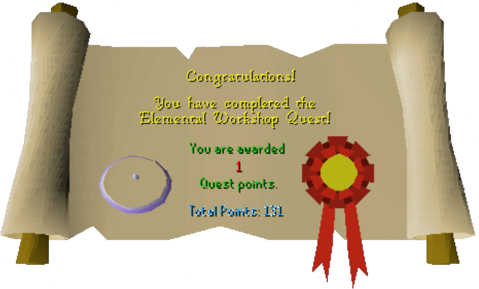 Quest Complete!