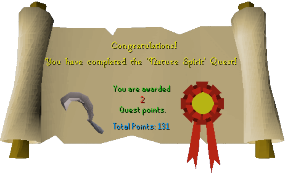 Quest Complete!