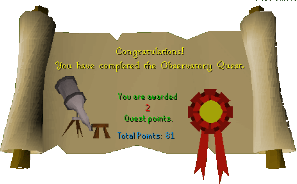 Quest Complete!